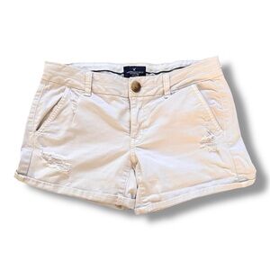 Beige Casual Pants